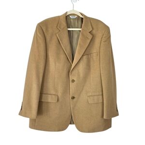 Joseph & Feiss‎ International 100% Camel Mens Blazer Sports Coat Size 44 Regular